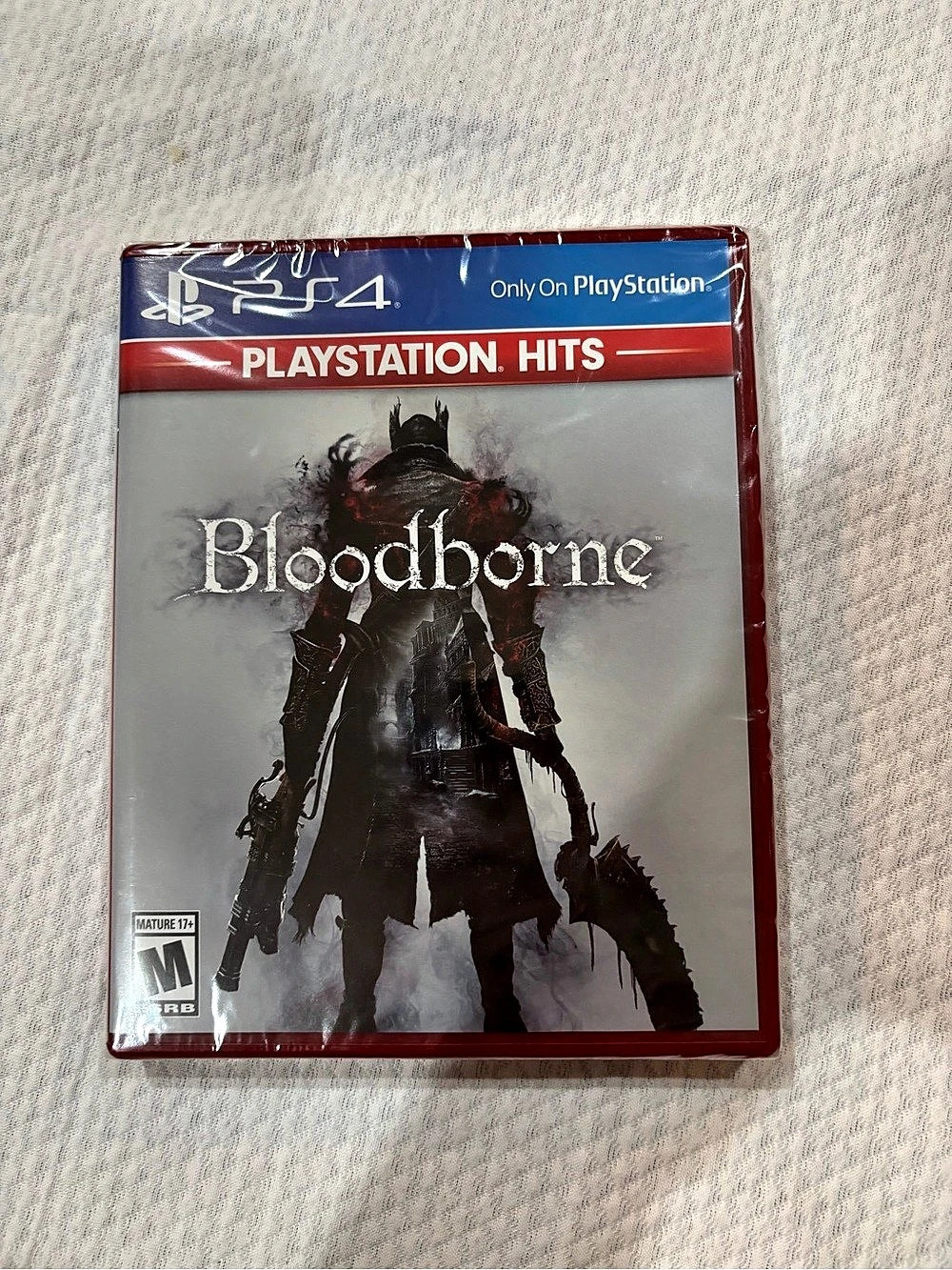 Sony Bloodborne PlayStation Hits PS4 Game Red & Black